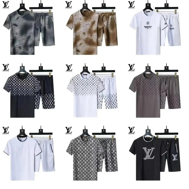 Louis Vuitton Monogram T-Shirt/Shorts Sets [39 styles]
