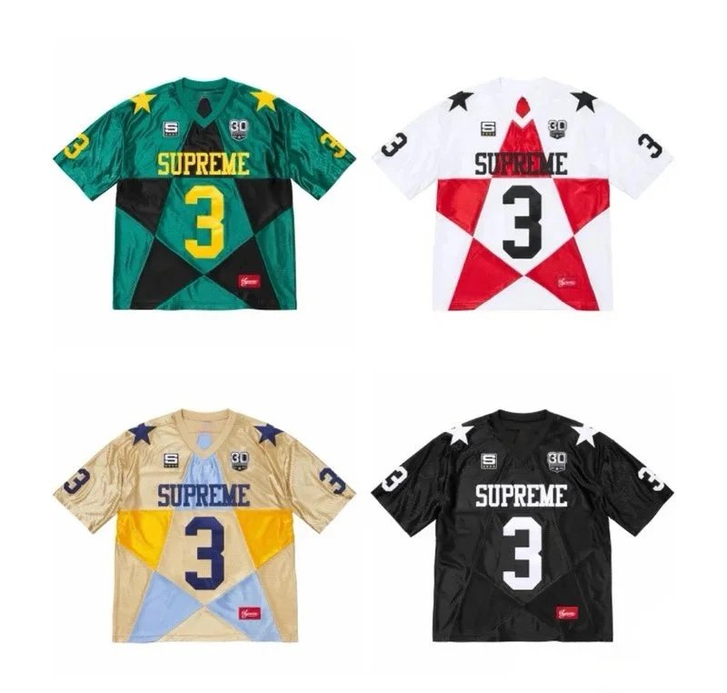 Supreme 30th Anniversary Soccer Jersey [4 styles]