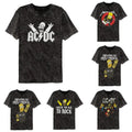 The Simpsons x AC/DC & Metallica Rock T-Shirts [5 styles]