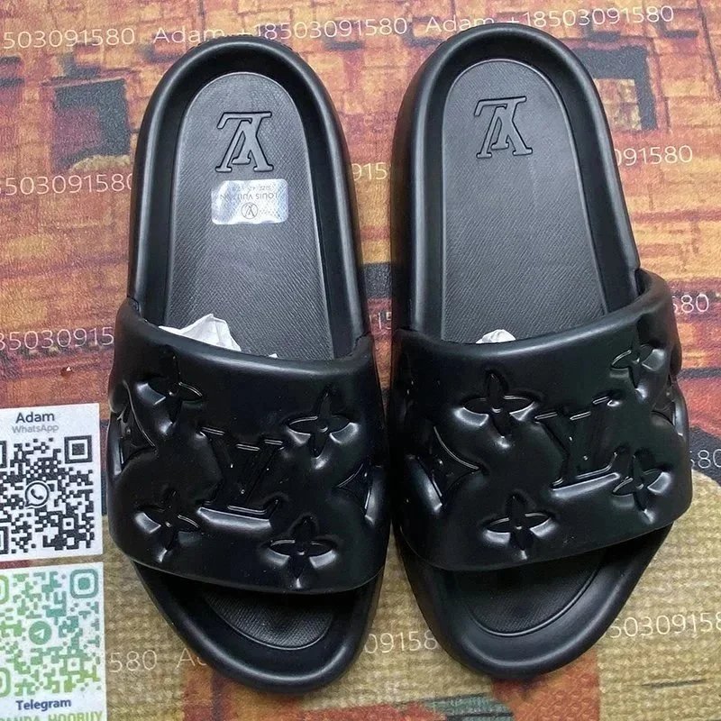 Louis Vuitton Monogram Slide Sandals [2 styles]