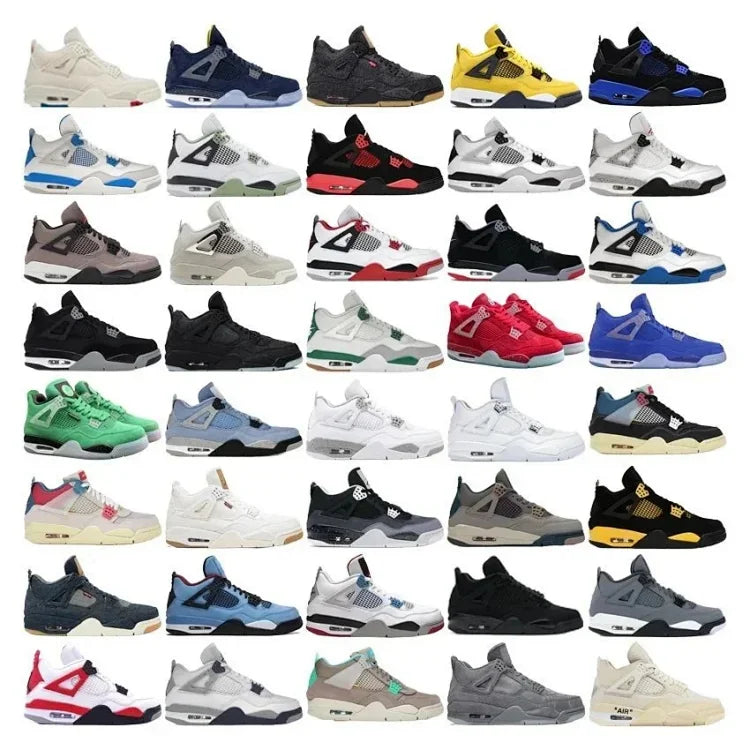 Nike Air Jordan 4 Sneakers(40 colors)