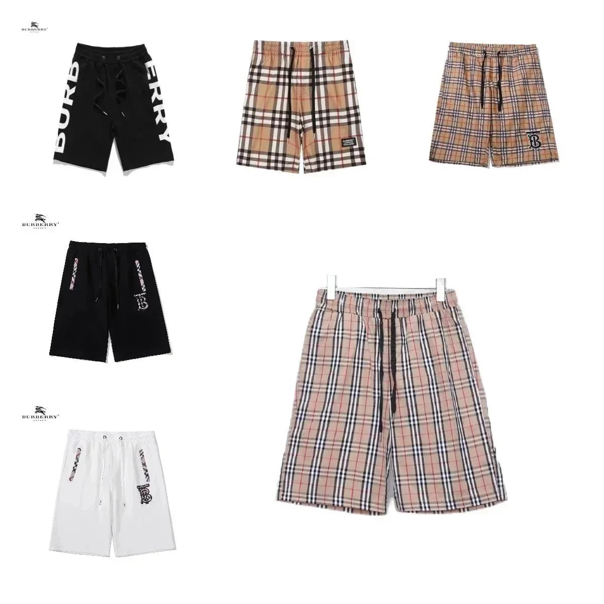 Burberry Check & Logo Shorts [18 styles]
