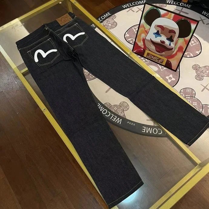 Evisu Seagull Logo Denim Jeans