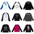 Chrome long-sleeved T-shirt