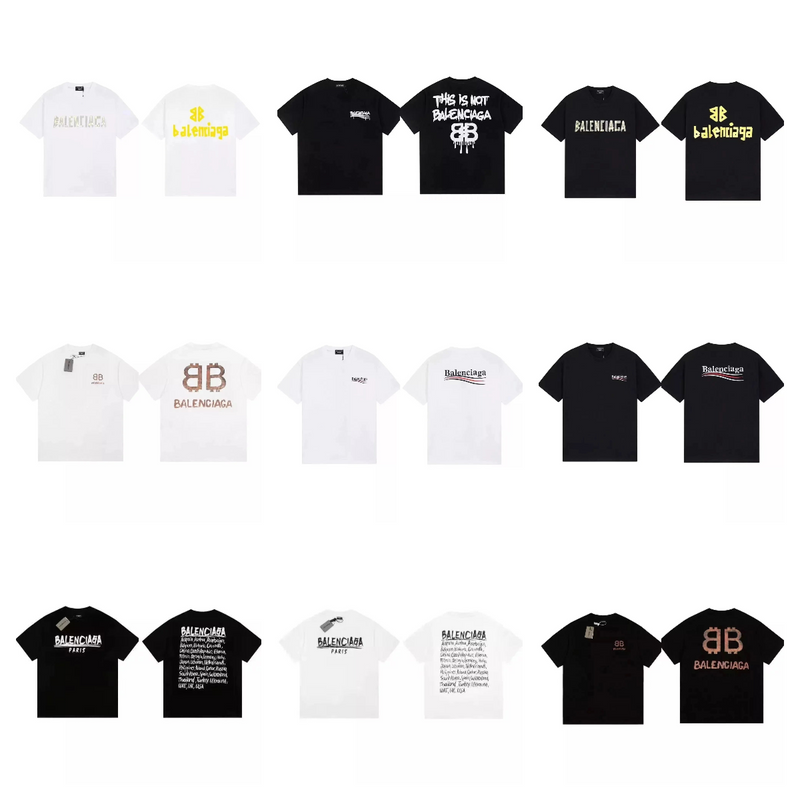 Balenciaga Logo Print T-Shirts [39 styles]