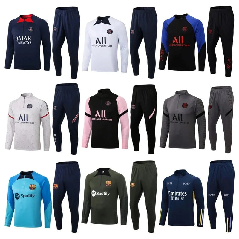 Paris Saint-Germain & FC Barcelona Training Jersey Sets [40 styles] | 7618088659