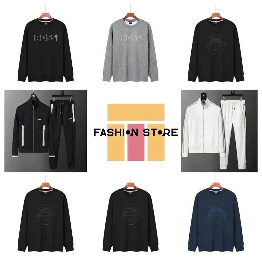 Boss Logo Sweatshirt/Jacket Suit [40 styles]