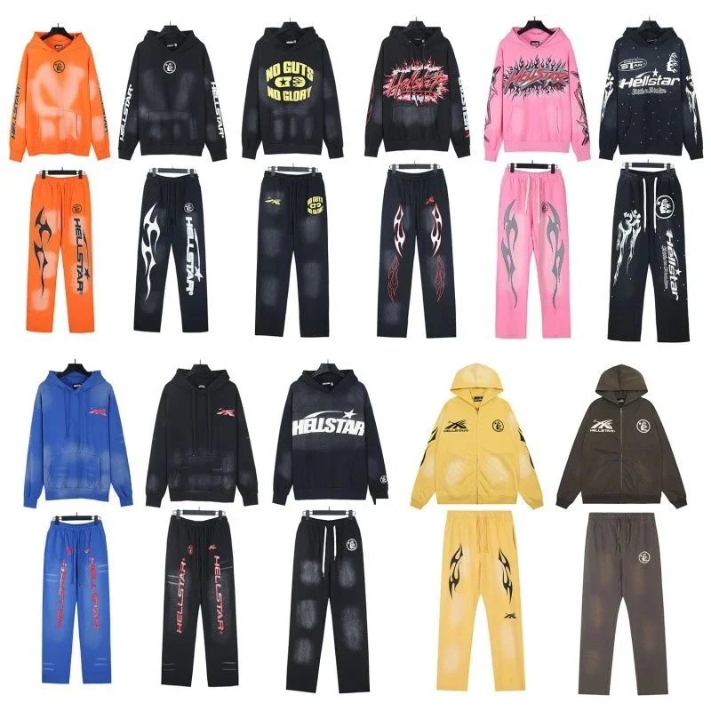 Hellstar Hoodie/Sports Sweater Set/Pants [40 styles]