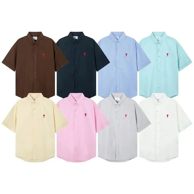 AMI Paris Short Sleeve Shirt [8 styles]