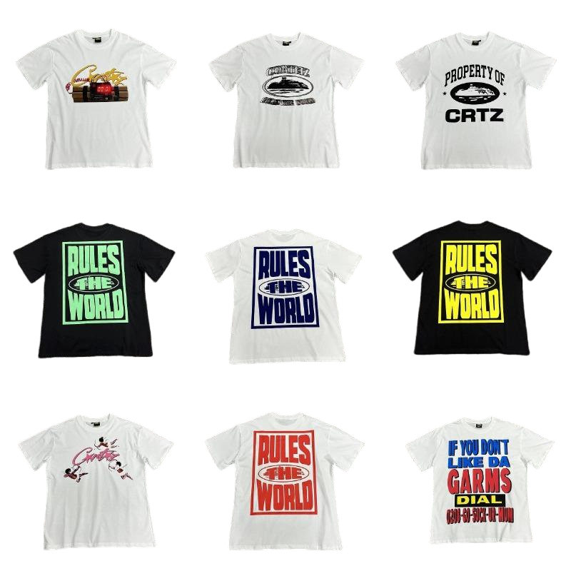 Corteiz Rules The World T-Shirt [38 styles]