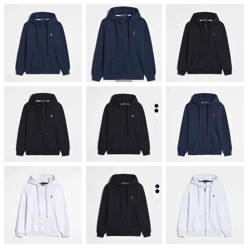 Polo Ralph Lauren Classic Fit Zip-Up Hoodie [12 styles]