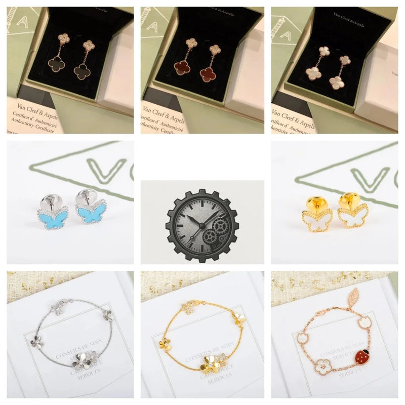 Van Cleef & Arpels Alhambra and Butterfly Bracelet Earrings [40 styles]