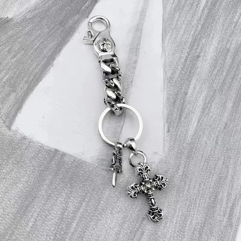 Chrome Hearts Cross Key Chain