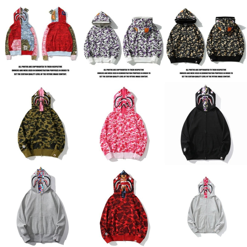 BAPE Shark Hoodies [39 styles]