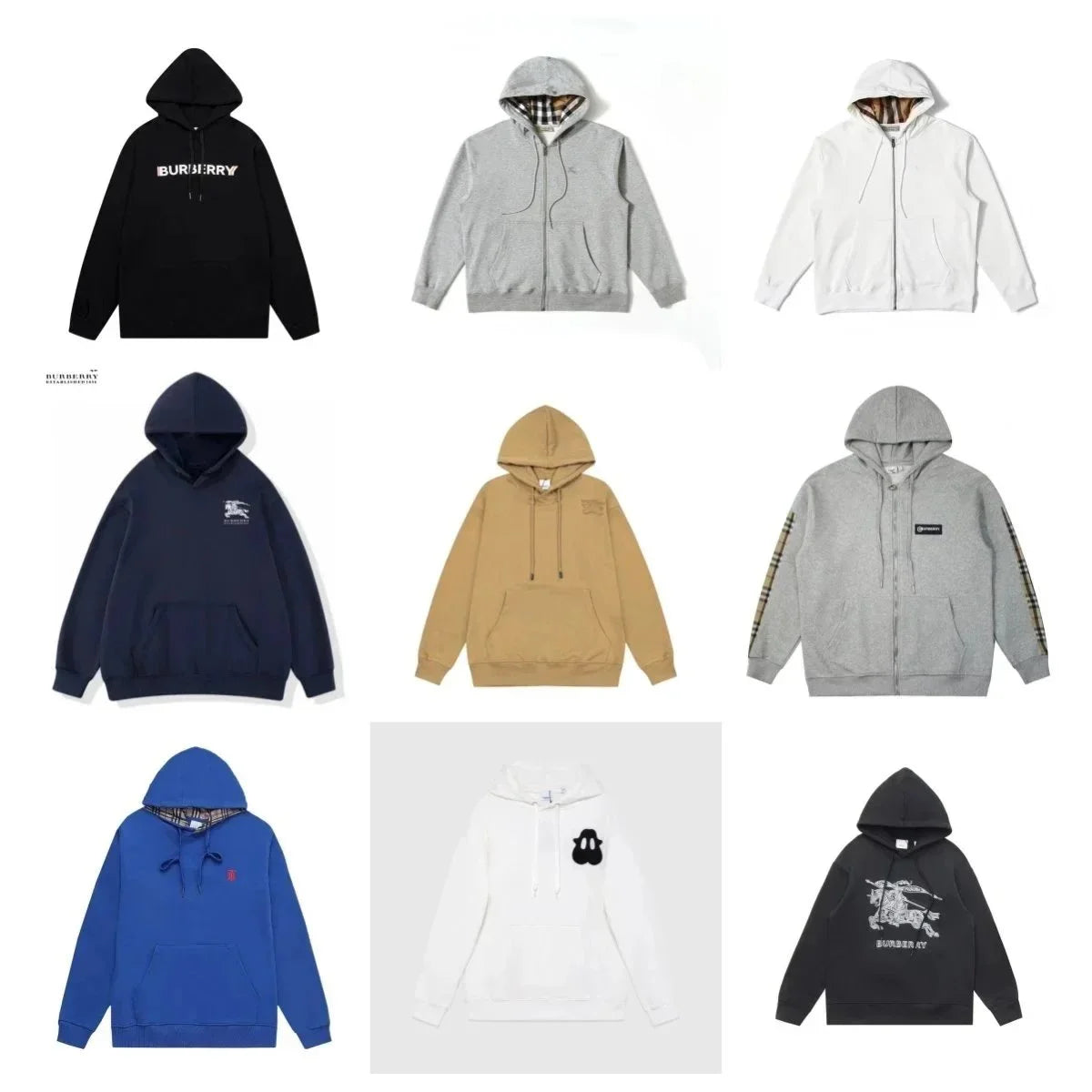 Burberry Hoodie [9 Styles]