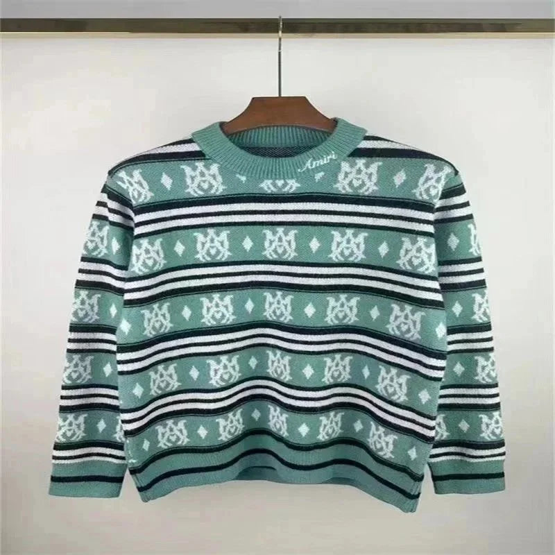 AMIRI Monogram Stripe Sweater