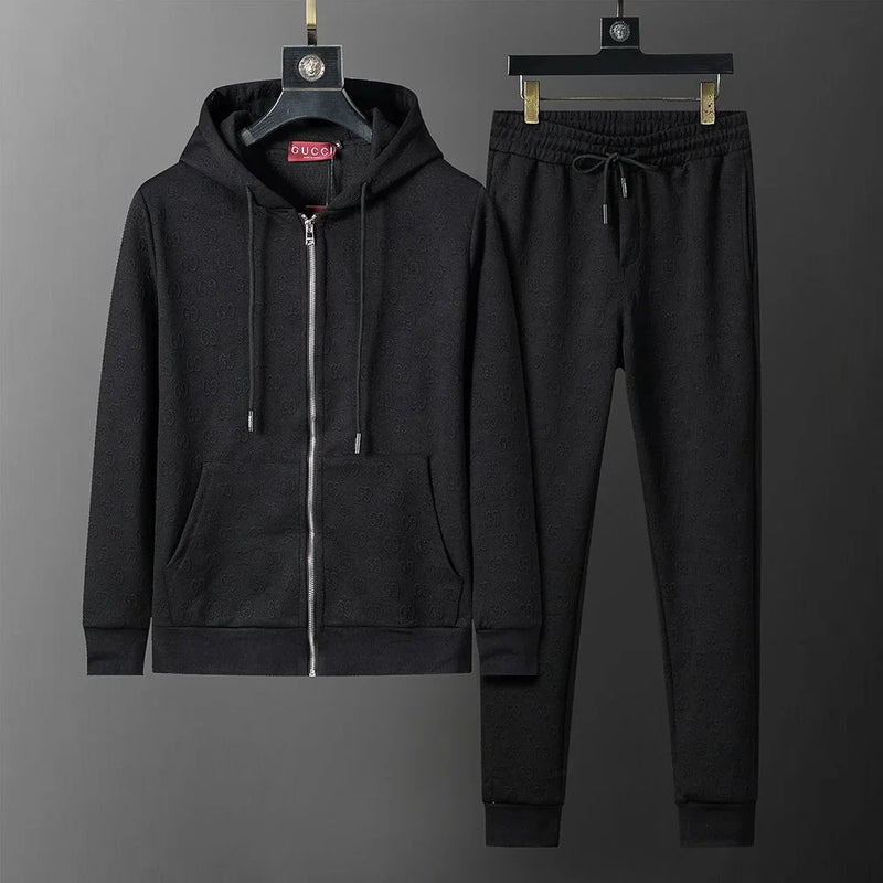 Gucci GG Supreme Hoodie and Jogger Pants Set