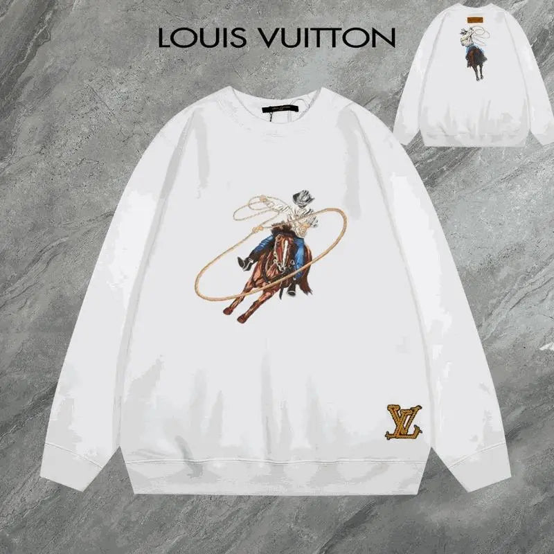 Louis Vuitton Cowboy Print Hoodie
