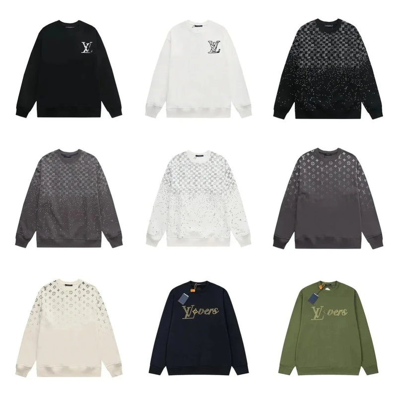 Louis Vuitton LV Vers and Monogram Gradient Sweatshirts [23 styles]