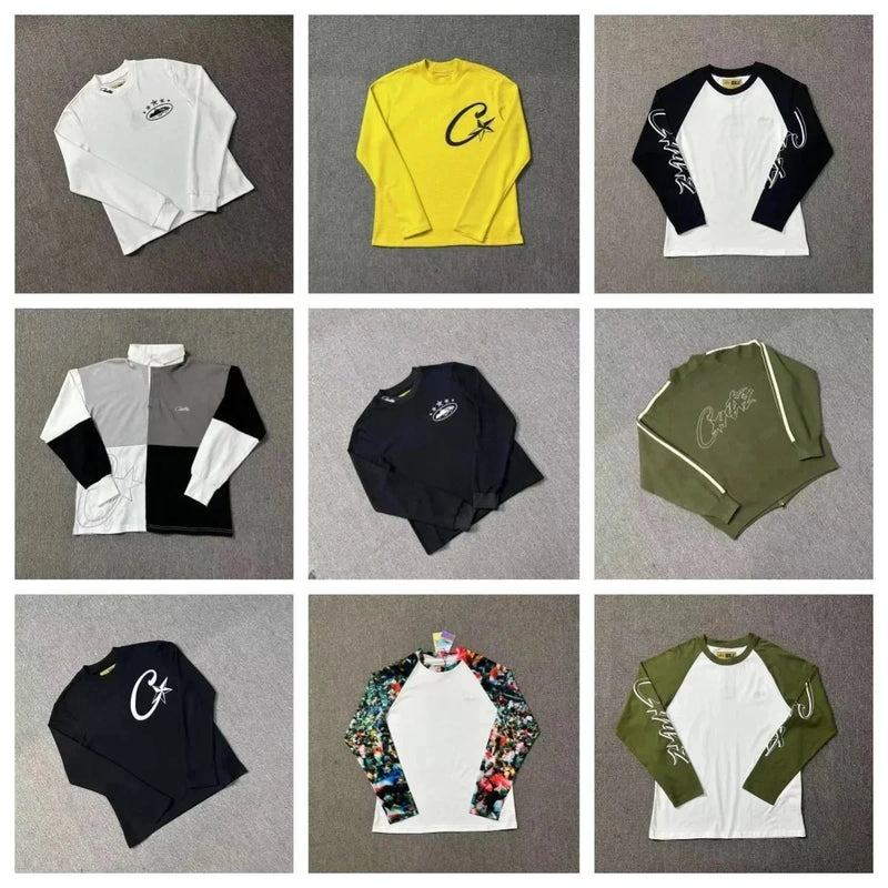 Cruz Long Sleeve T-Shirts [Casual Style, 9+ Designs]