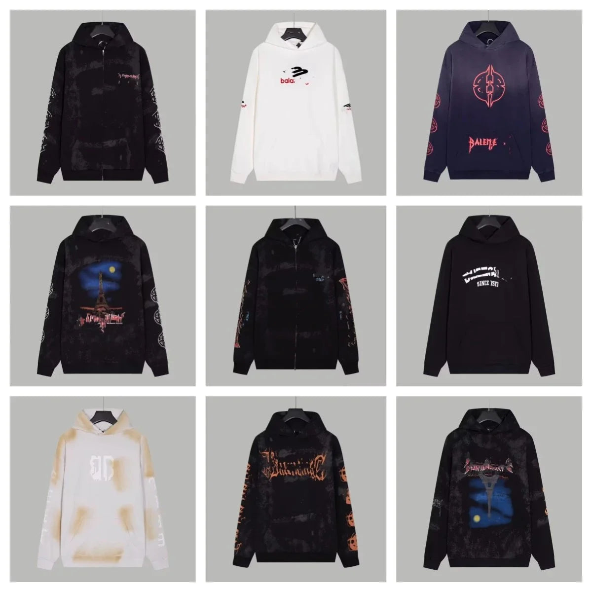 Balenciaga Hoodie [Multiple Designs]