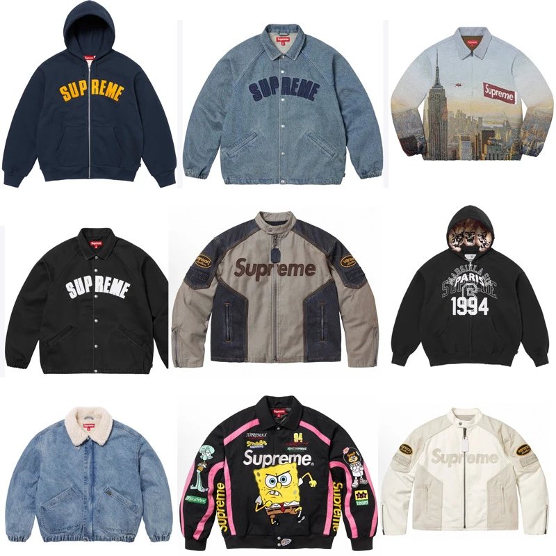 Supreme Hoodies & Jackets Collection [31 styles] | 7617047174