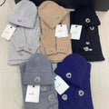 Moncler Ribbed Knit Hat & Gloves Set [5 styles] | 7617459705