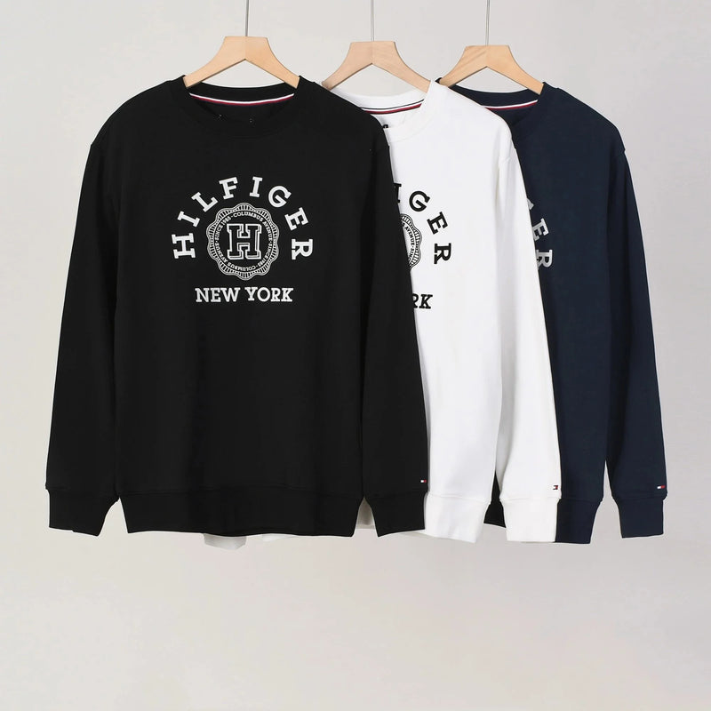 Tommy Hilfiger New York Logo Sweatshirt #TommyHilfiger_Sou #Sweatshirt_Sou