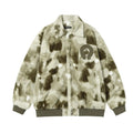 Chrome Hearts Tie-Dye Faux Fur Jacket #ChromeHearts_Sou #Jacket_Sou | 7577878762