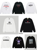 Balenciaga Graphic Print Sweatshirts [35 styles]