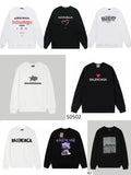 Balenciaga Graphic Print Sweatshirts [Multiple Designs]