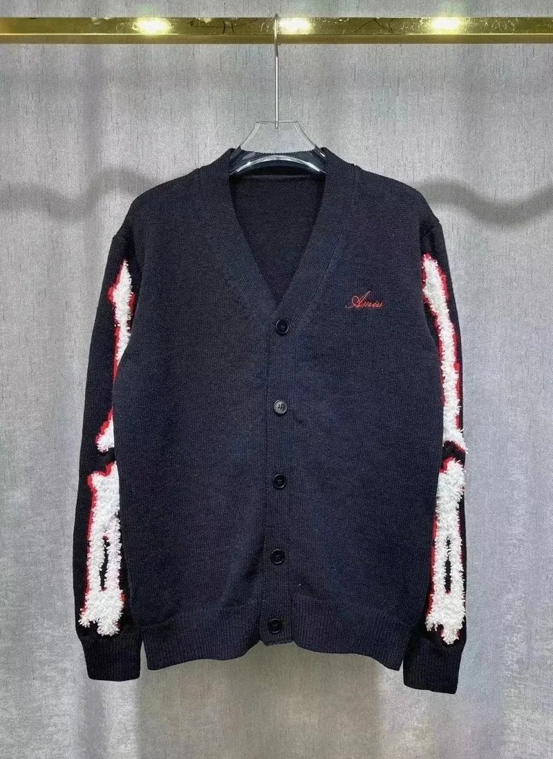 Amiri Knitted Cardigan Sweater