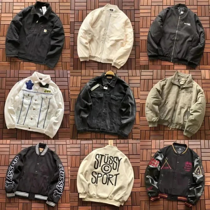 Stussy Sport Bomber Jacket / Denim Jacket / Coach Jacket [9 Styles] | 7573619479