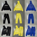 Purple Tracksuits [Hoodie + Pants Set] in Black, Yellow, Blue