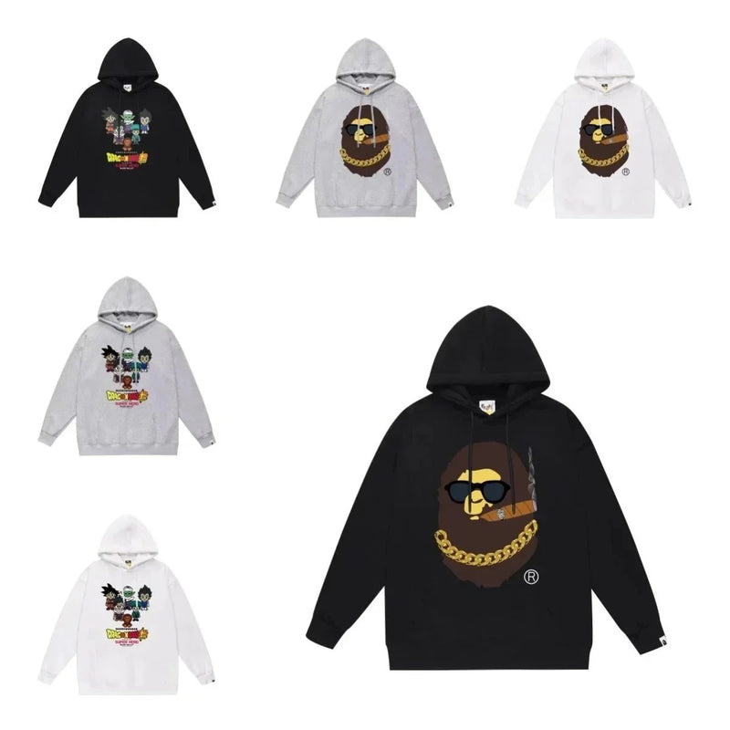 Bape Ape Head Dragon Ball Hoodies [40 styles]
