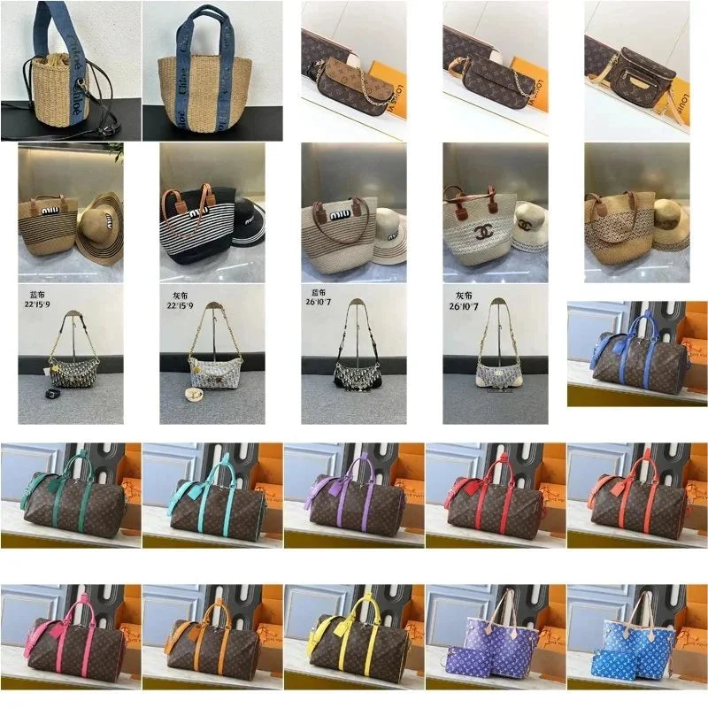 Miu Miu Chanel Large Capacity Short Distance Business Travel Handbag Single Shoulder Crossbody Bag