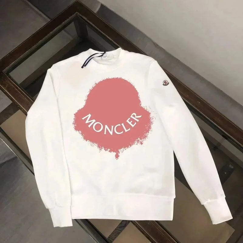 Moncler Paint Splatter Print Sweatshirt [New Style, Unisex, Loose Fit]