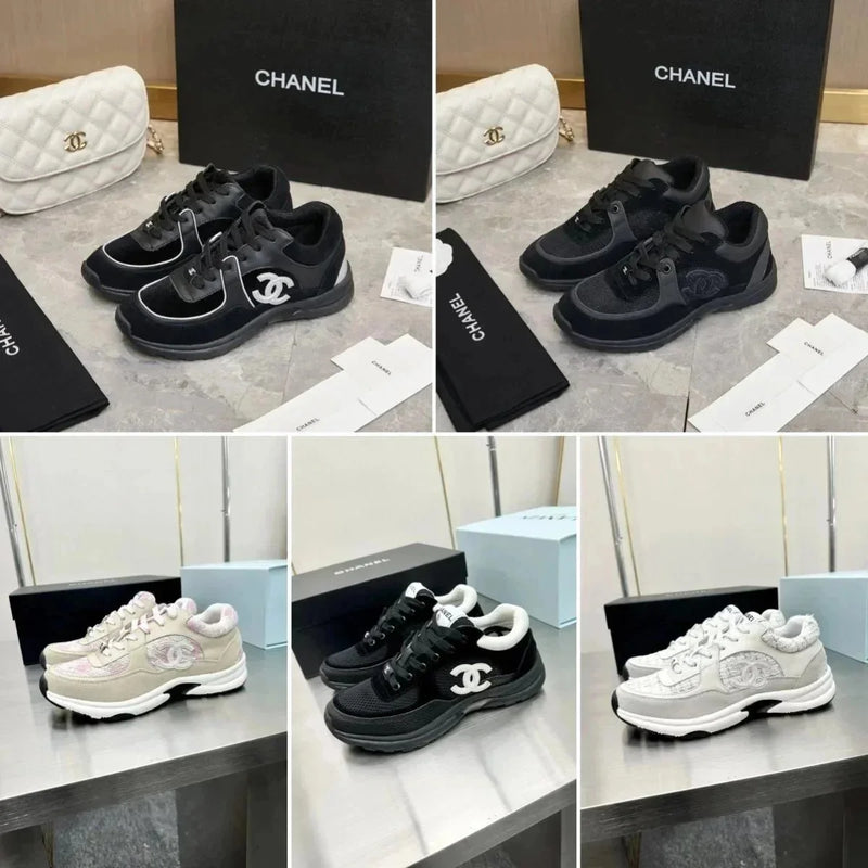 Chanel B22 Sneakers [With original box 2025 new 40+ styles]