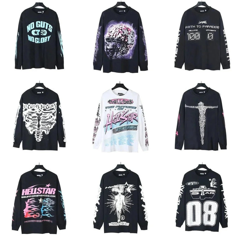Hellstar Long Sleeve Sweaters [40 styles]