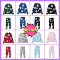 Floral Print Hoodie & Pants Tracksuit [23 styles]