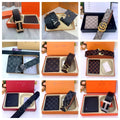 Hermès H Buckle, Louis Vuitton Monogram & Damier, Gucci GG Supreme, Coach Signature Wallet + Belt Set [22 styles]