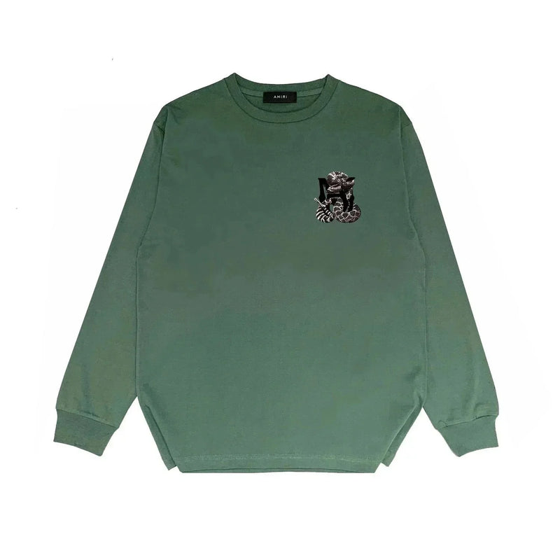 AMIRI Classic Inverted Hooligan Rabbit Hundred Pagodas Print Sweatshirt [15 styles]