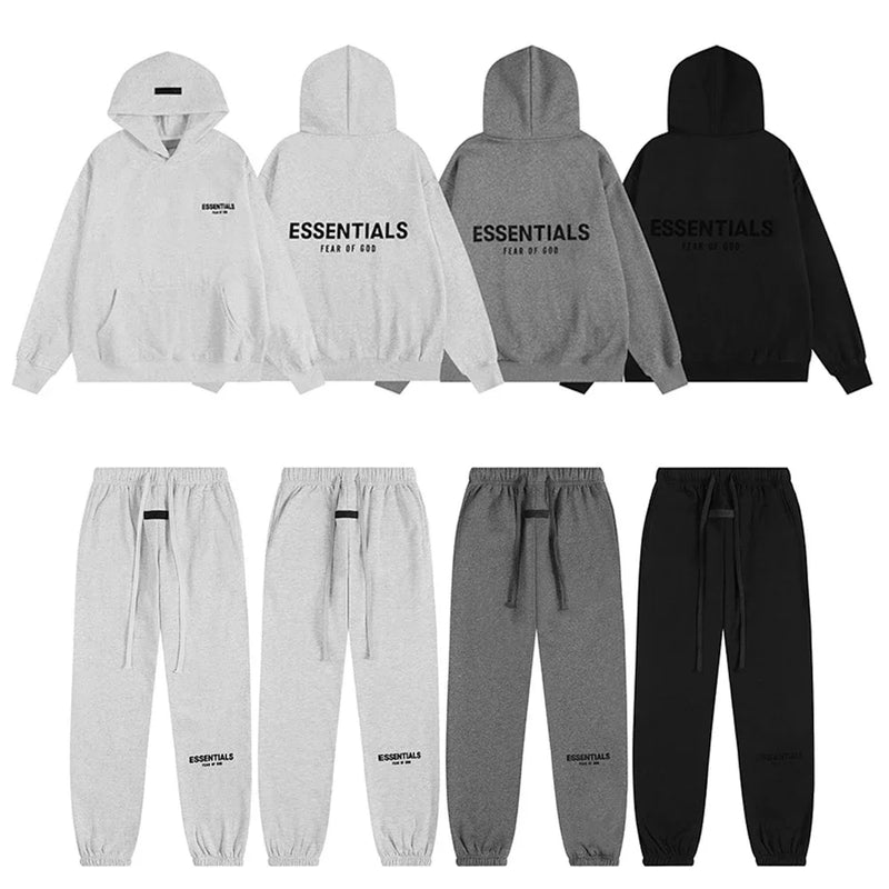 Fear of God ESSENTIALS Hoodie & Sweatpants Set [Winter]