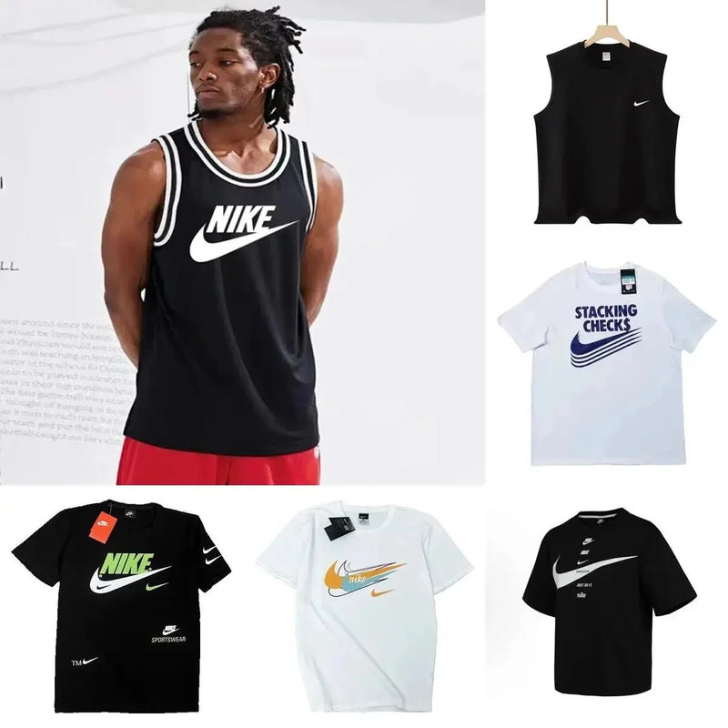 Nike Stacking Checks & Sportswear T-Shirts [31 styles]