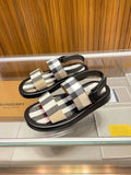 Burberry Check Strap Sandals