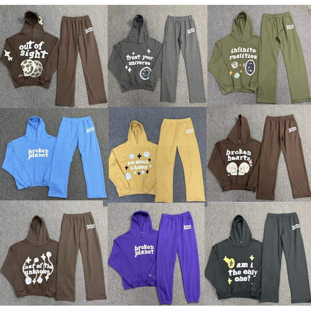 Broken Planet Hoodie & Sweatpants Set [36 styles]