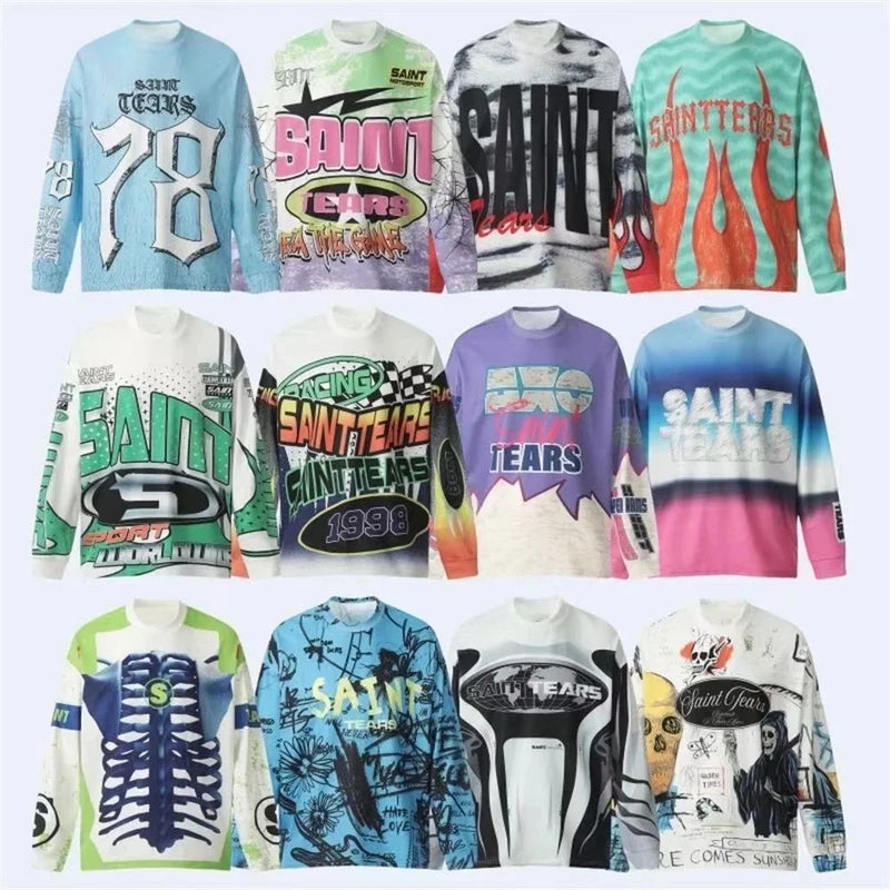 Saint Tears Long Sleeve T-Shirts [15+ Colors]