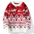 Christmas Ugly Sweater [Santa Sleigh & Snowflake Design]