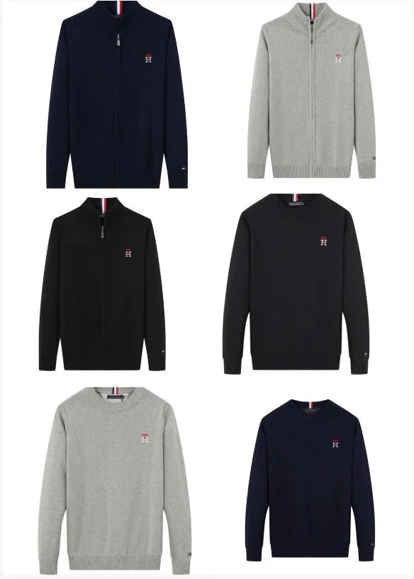 Tommy Hilfiger Logo Knit Sweaters [6+ Colors]