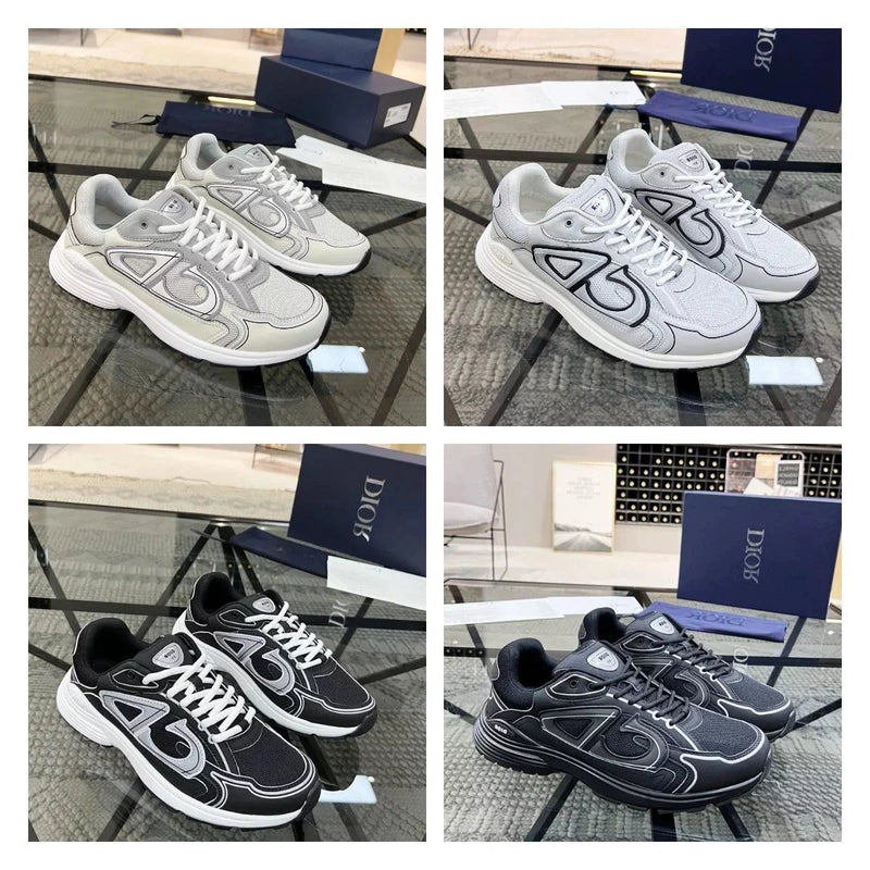Dior B30 Mesh Sneakers [Black/White Styles]